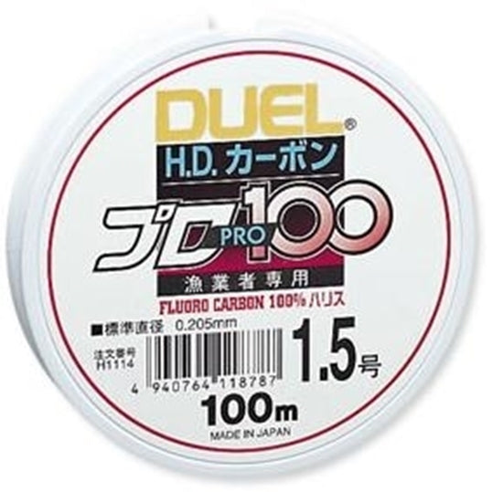 Duel H.D. Carbon PRO100 Fluorocarbon 100%