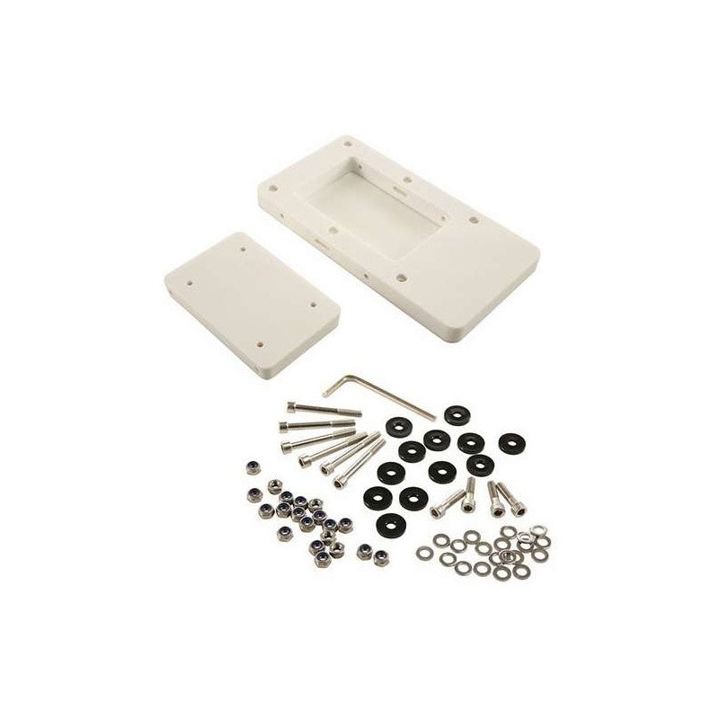 F Fityle Piastra A Sgancio Rapido 501PL-90mm | Per Treppiedi 701HDV, 501, 502HDV, MH055M0, 577 | Con Viti 1/4 E 3/8 | CNC, Gomma Antiscivolo